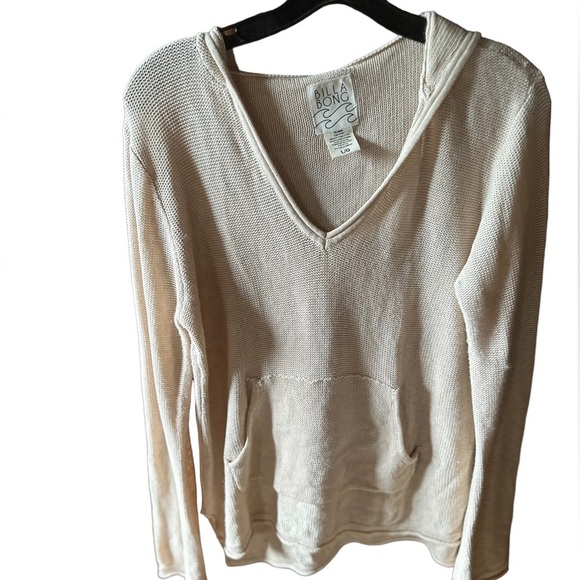 Billabong Size large pullover cotton hoodie sweater. Worn once. Great condition. - Picture 1 of 2